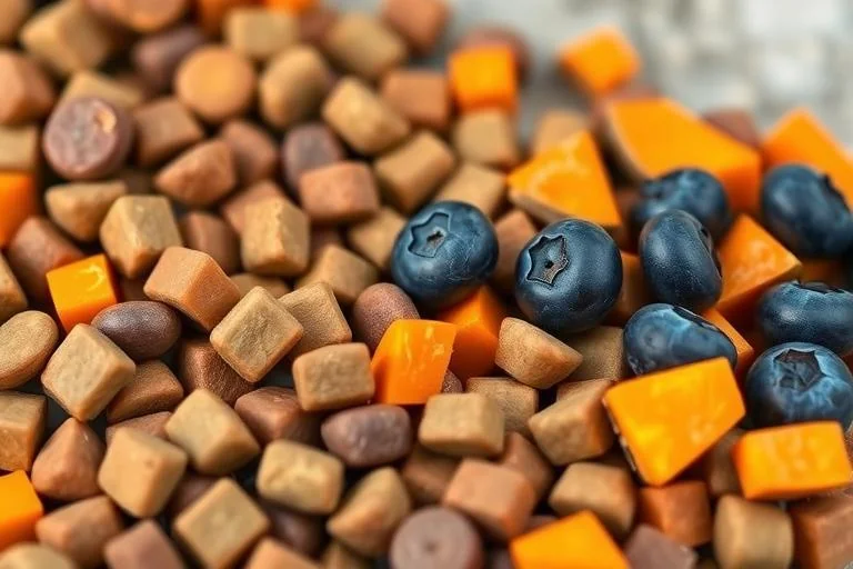 Imagen ilustrativa sobre comida saludable para perros, comida sana para perros en alimentación canin